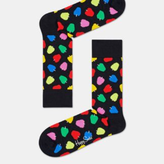 Černé vysoké ponožky Happy Socks