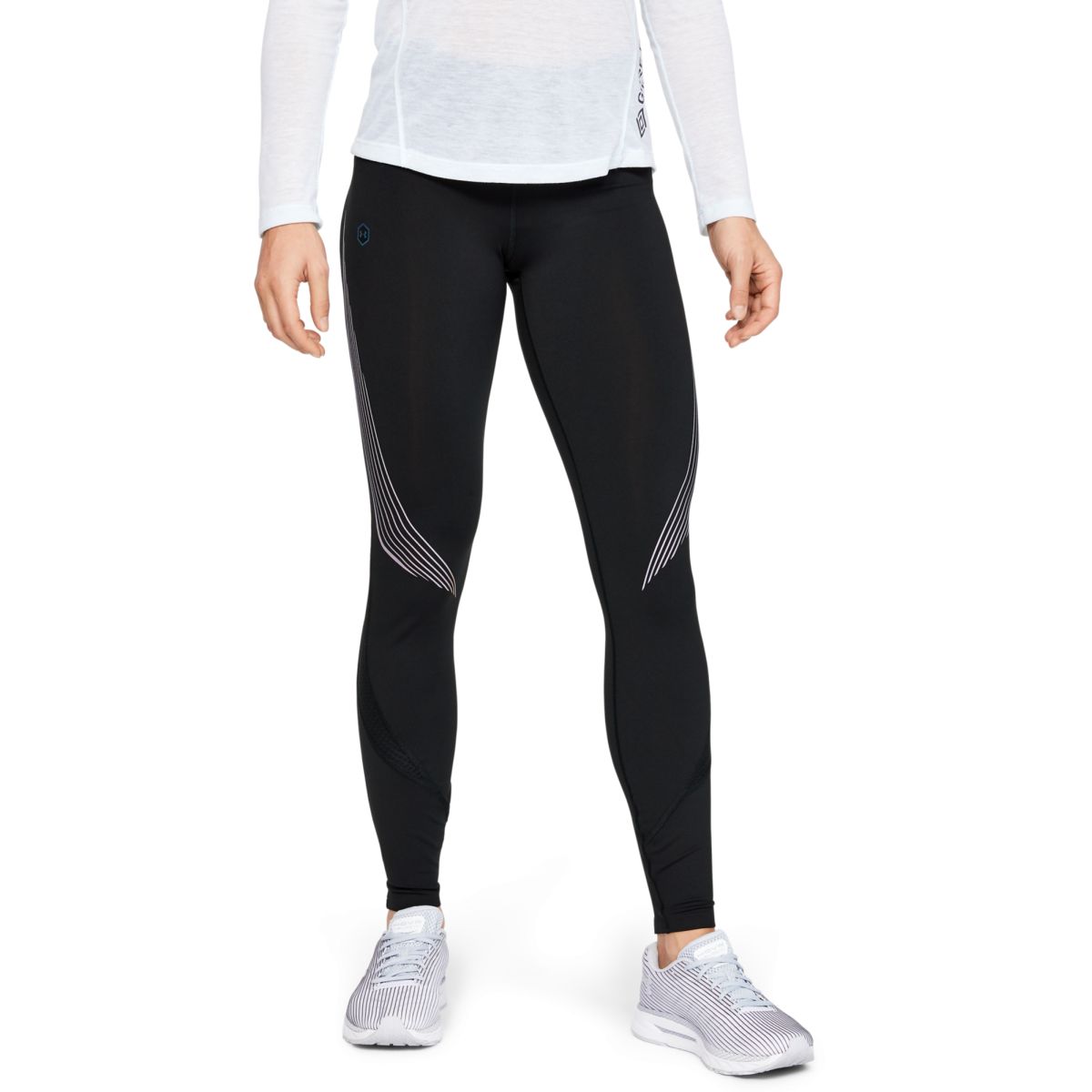 Legíny Under Armour W UA RUSH Run Stamina Tight-BLK