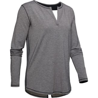 Tričko Under Armour Recovery Sleepwear Longsleeve-BLK