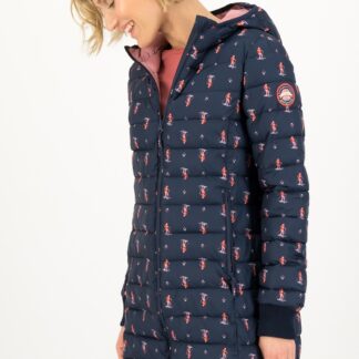 Blutsgeschwister modrá zimní bunda Alpine Skier