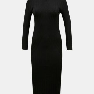 Černé svetrové šaty Jacqueline de Yong Kate