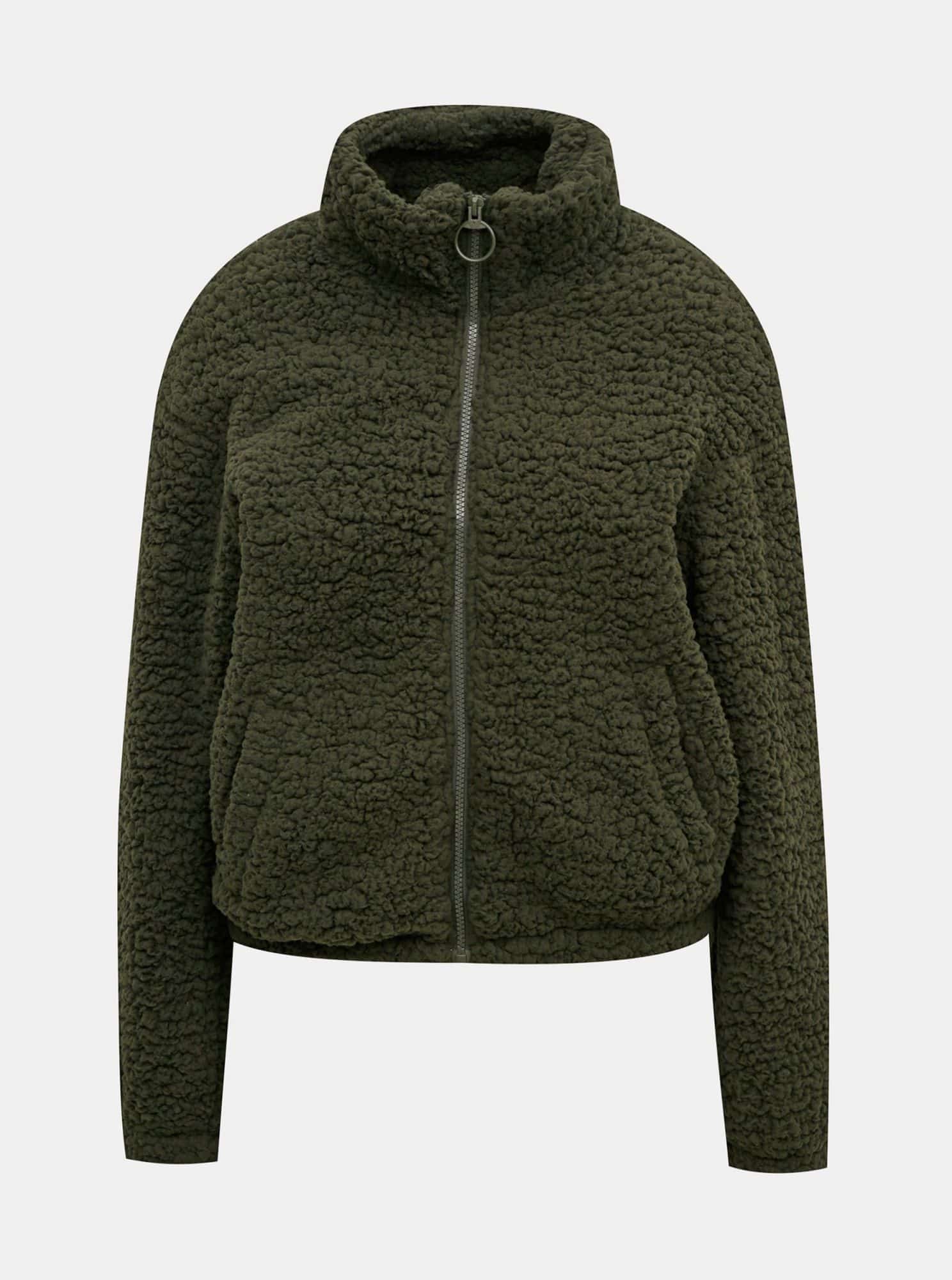 Tmavě zelená bunda Jacqueline de Yong Nakima