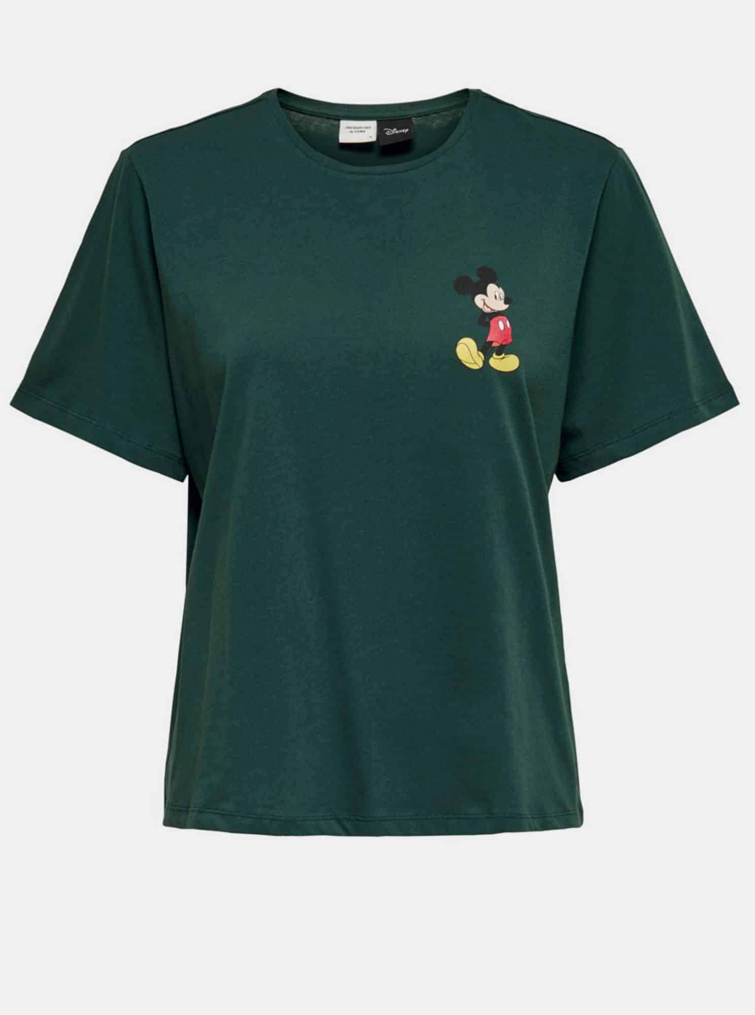 Tmavě zelené tričko Jacqueline de Yong Molly