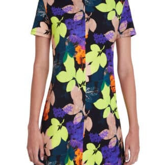 Desigual barevné šaty Vest Autumn