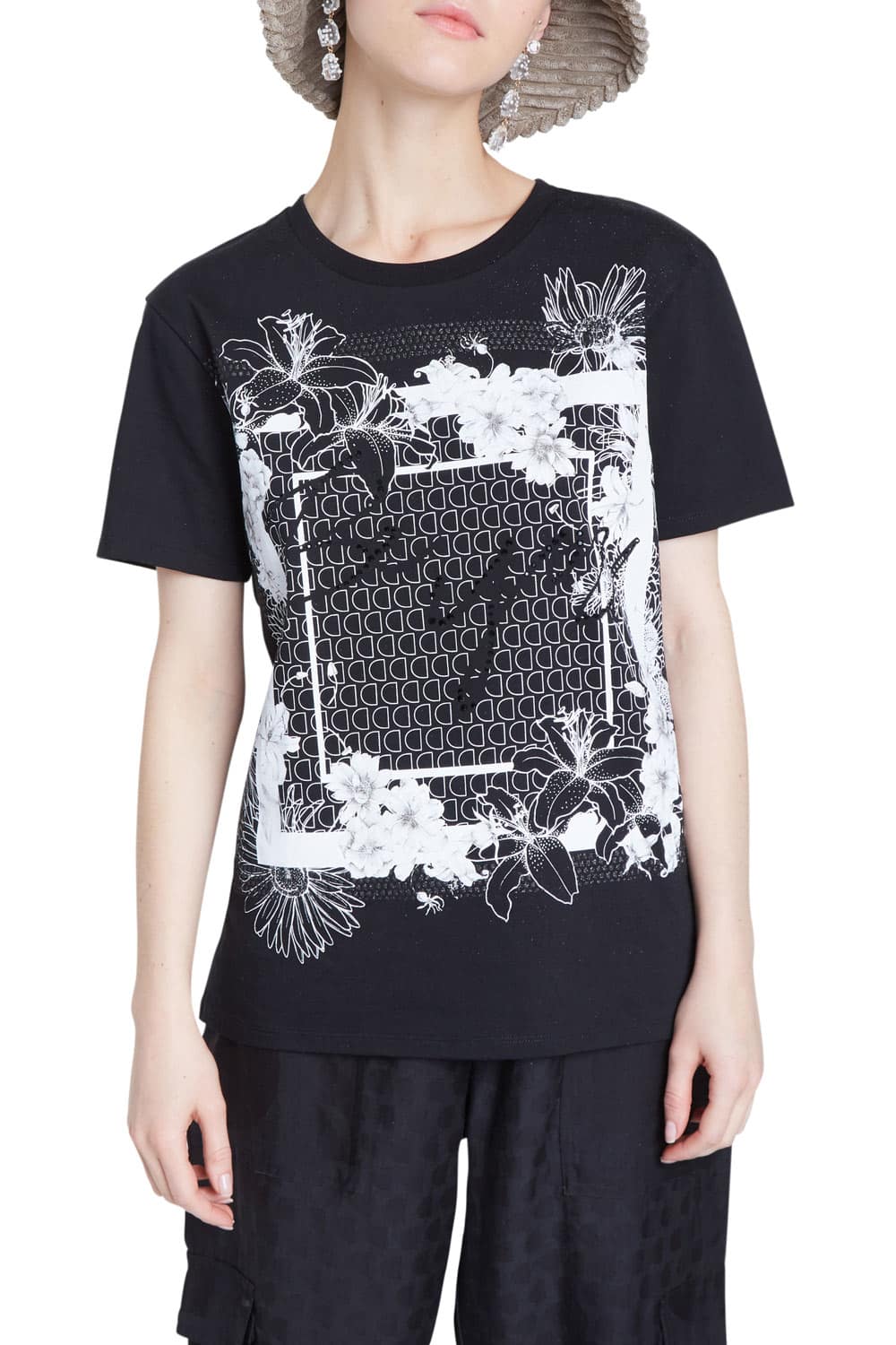 Desigual černé tričko TS Arizona
