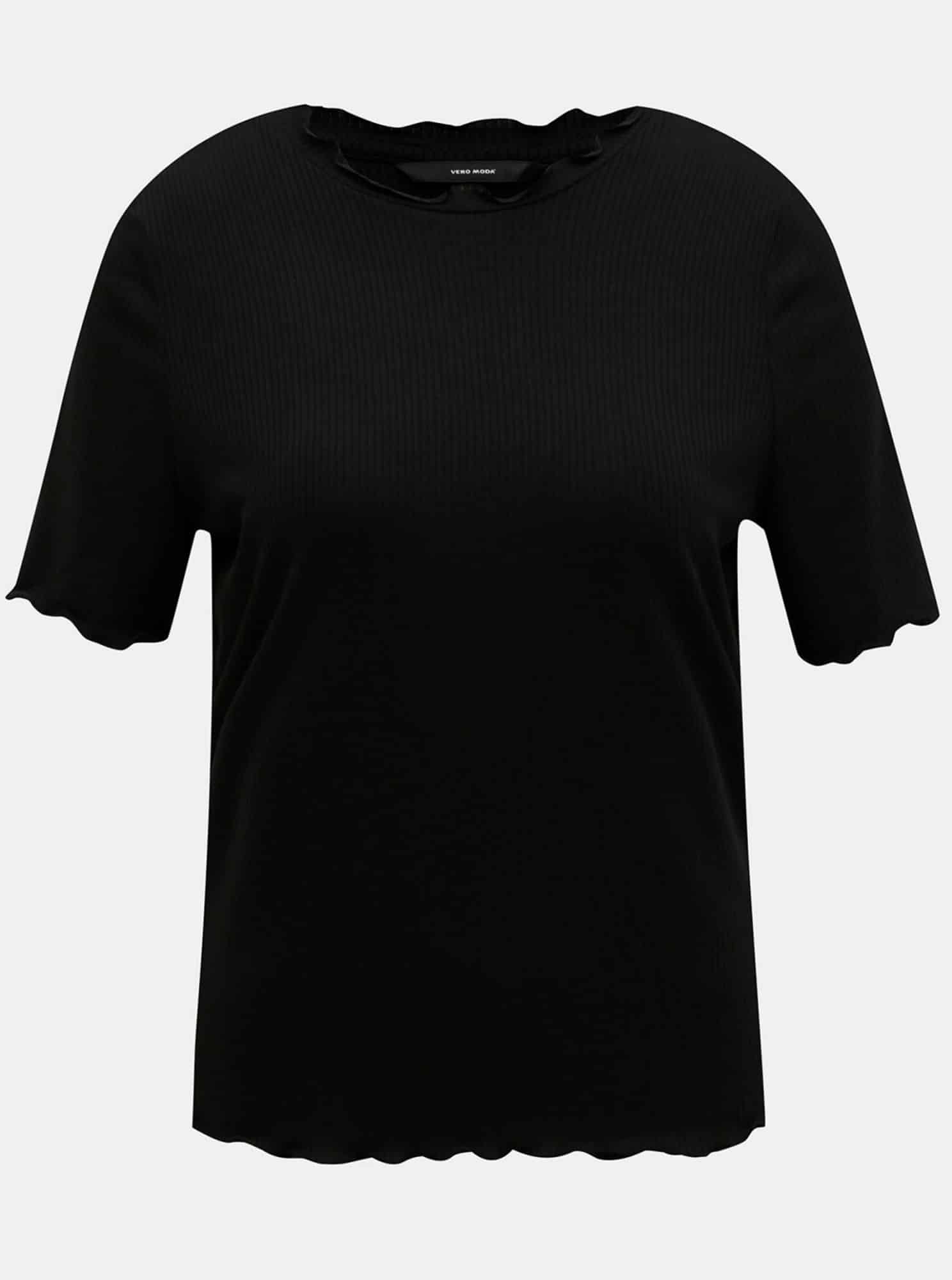 Černé tričko VERO MODA Brea