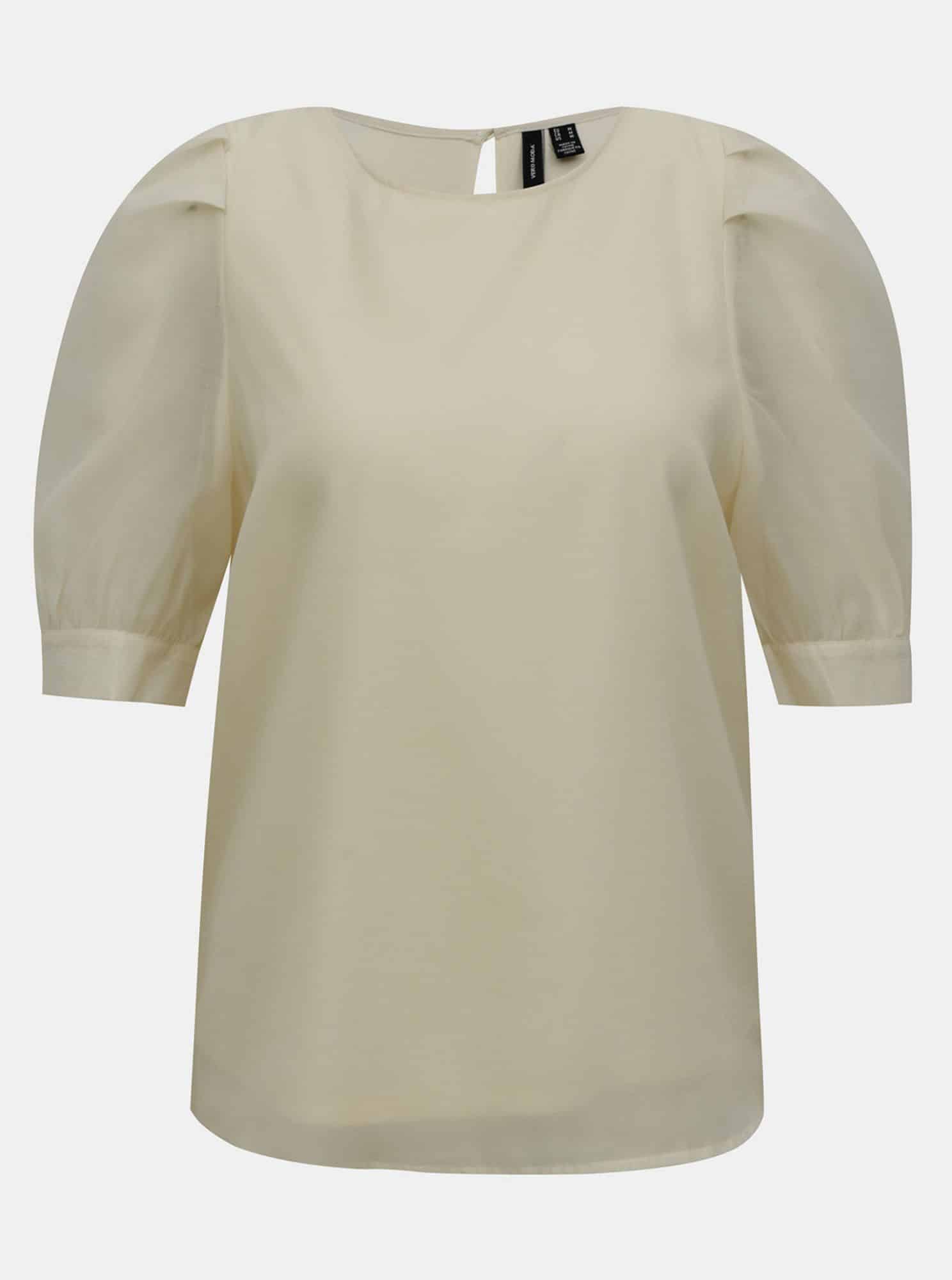 Krémová halenka VERO MODA Briana