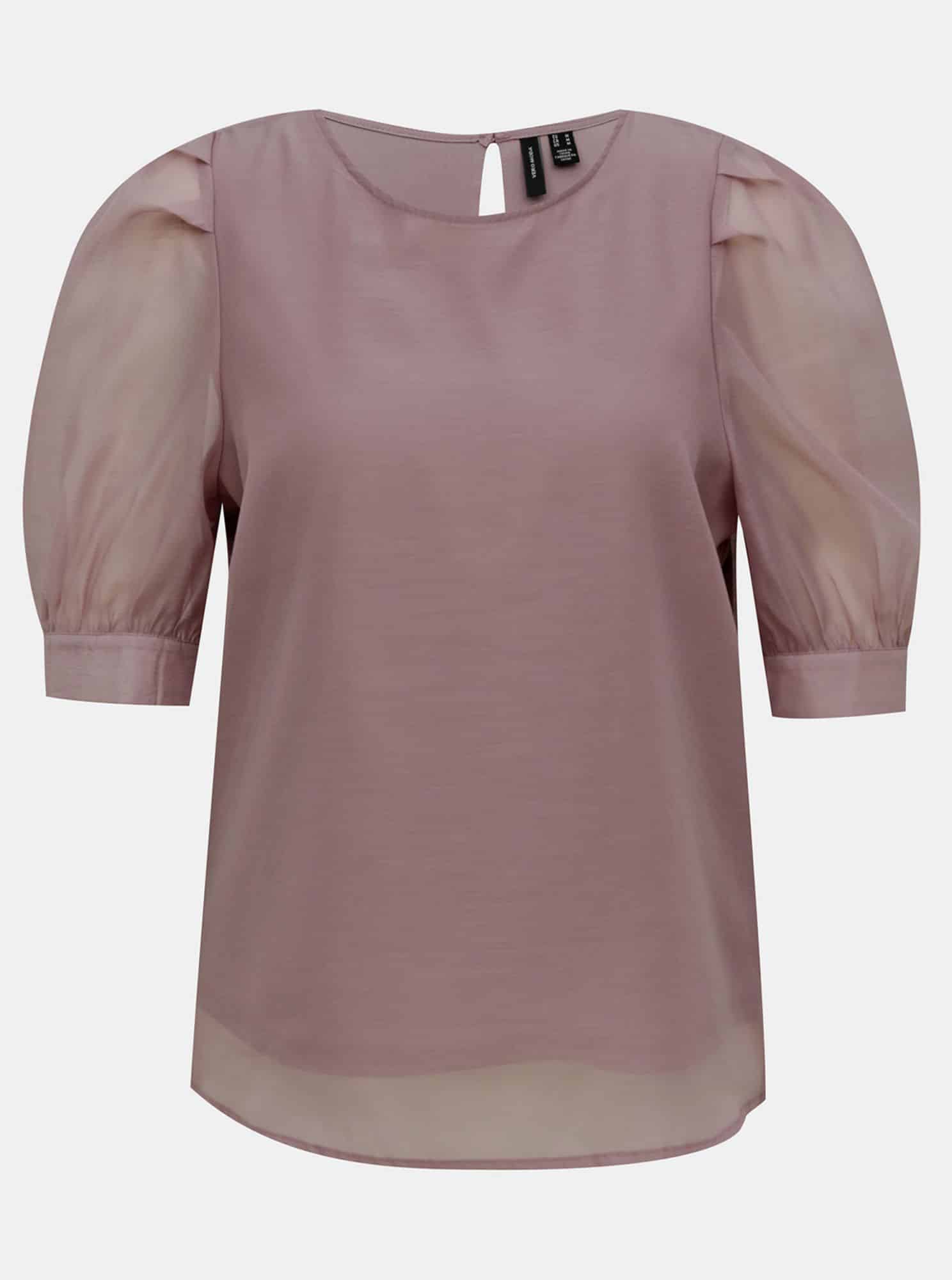 Růžová halenka VERO MODA Briana