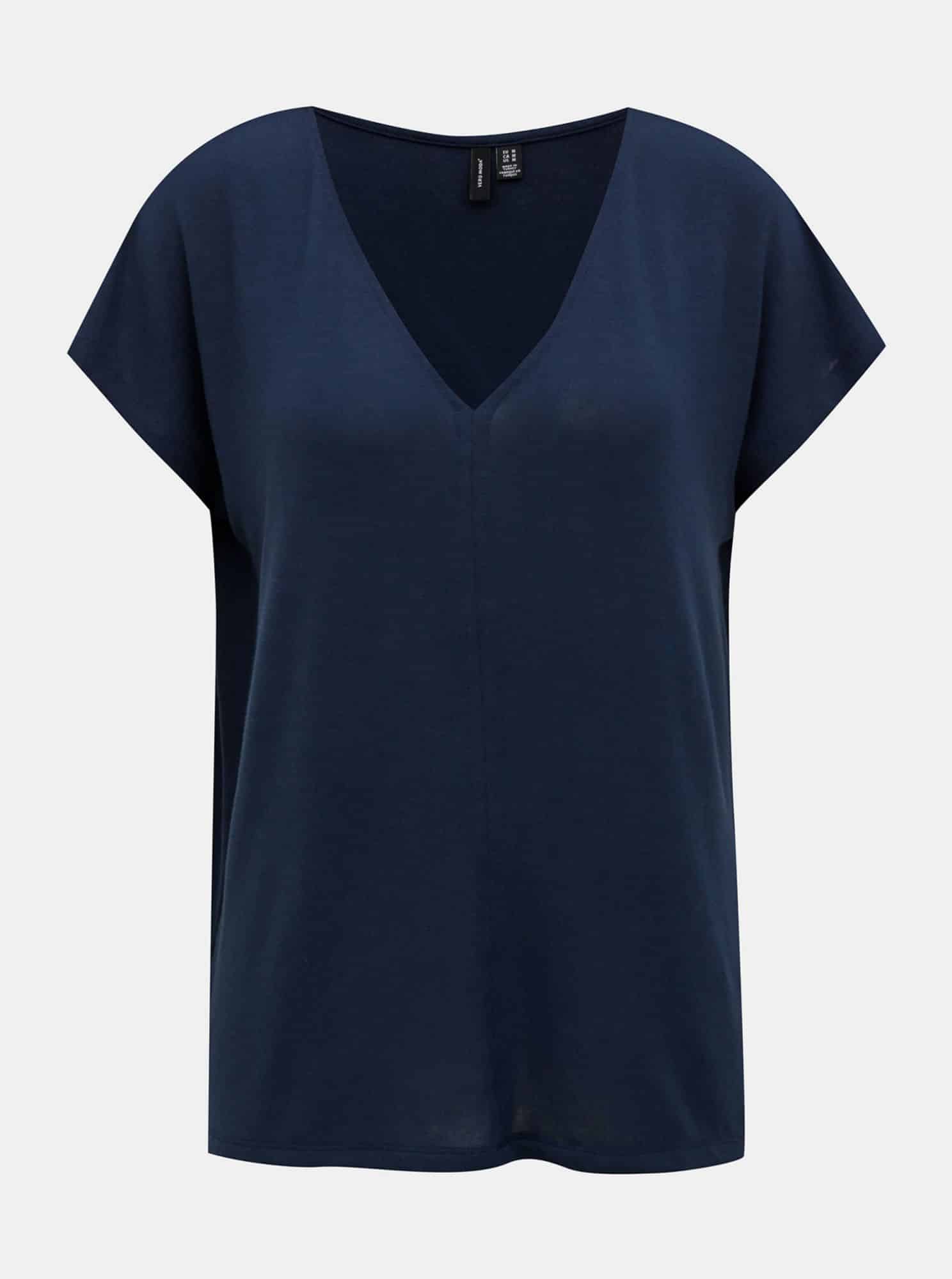 Tmavě modrá halenka VERO MODA Violet