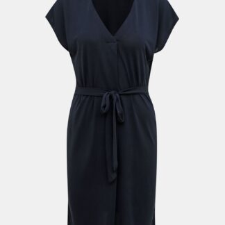 Tmavě modré šaty VERO MODA Beca