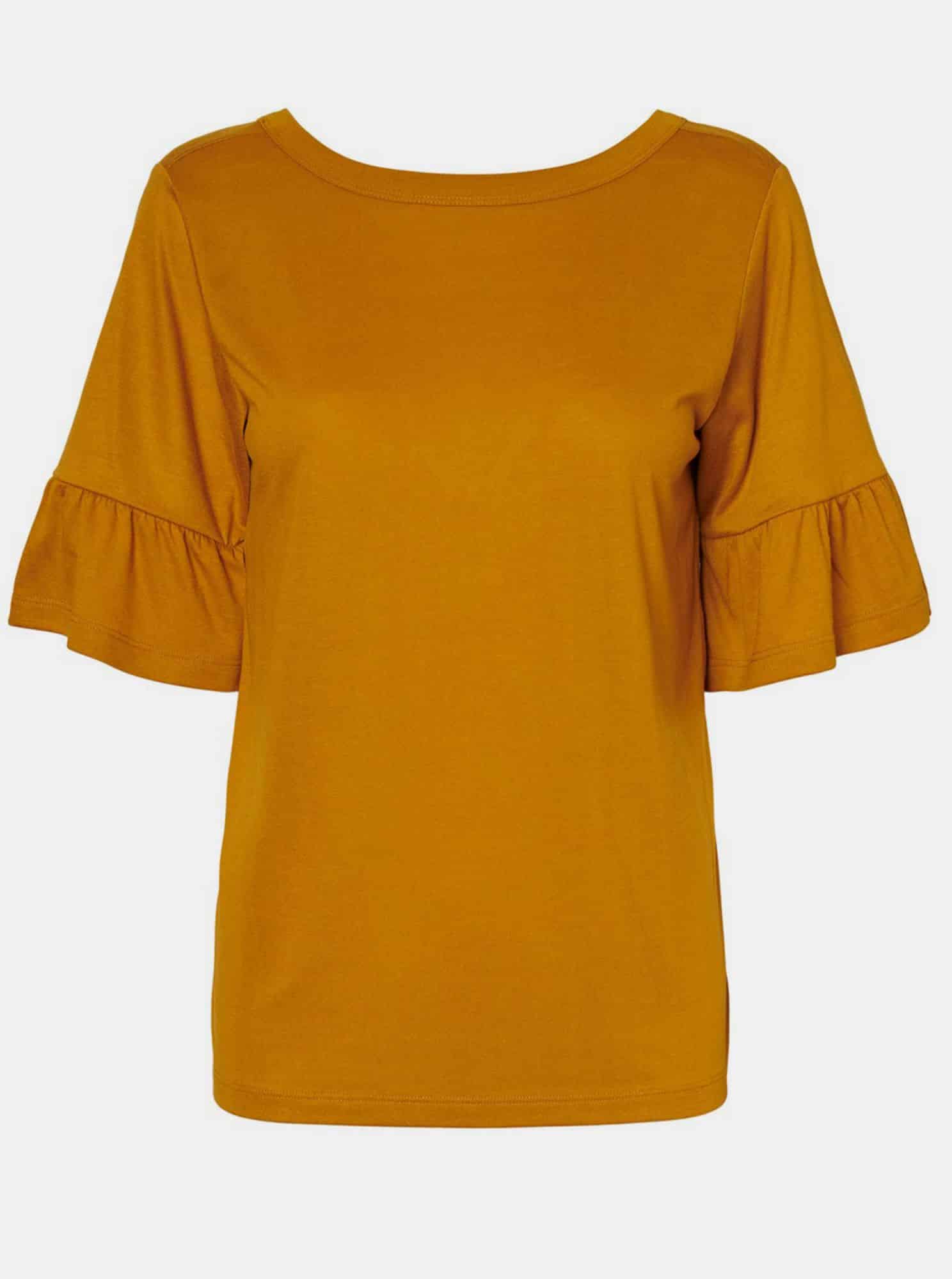 Hnědá halenka VERO MODA Violetta