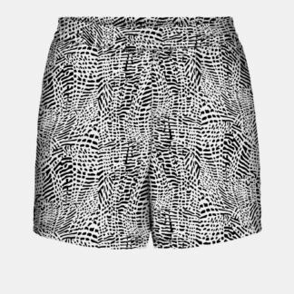 Černo-bílé vzorované kraťasy ONLY Nova