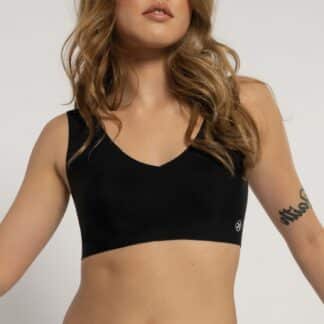 Černá bezešvá podprsenka Dorina Airlite