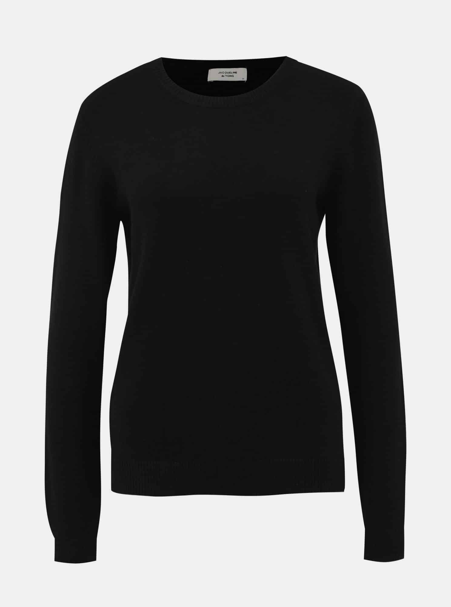 Černý basic svetr Jacqueline de Yong Marco