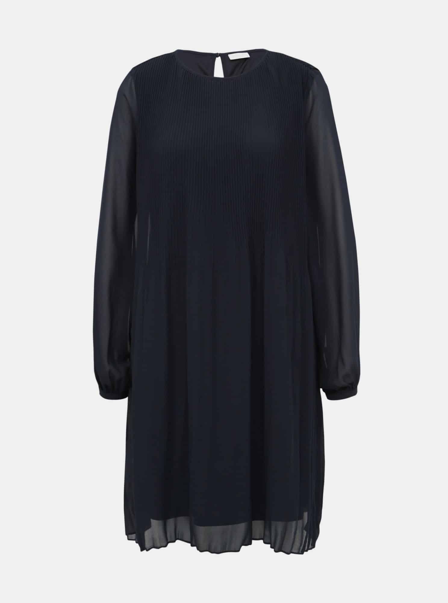 Tmavě modré šaty VILA Toni