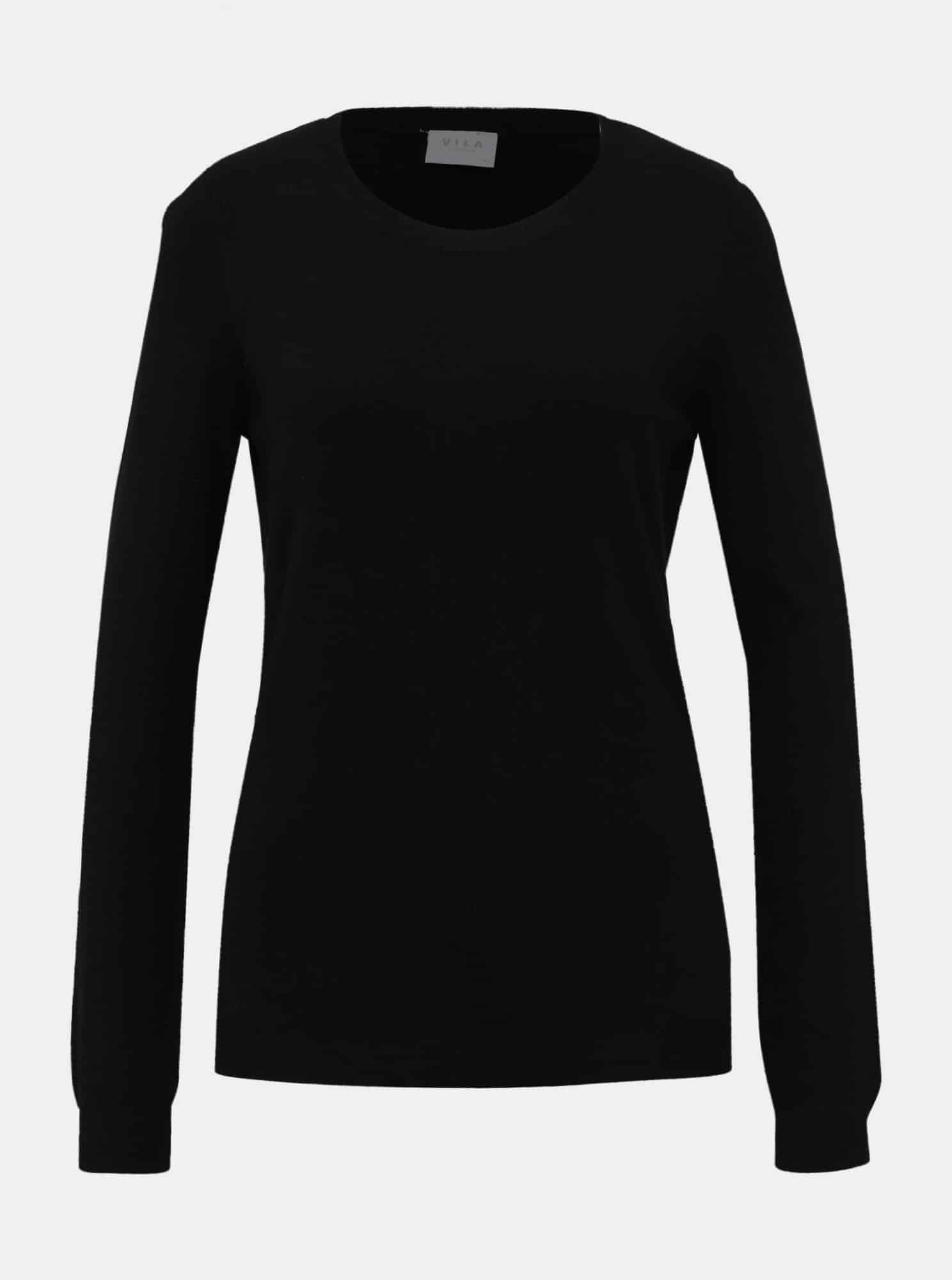 Černý basic svetr VILA Bolonia