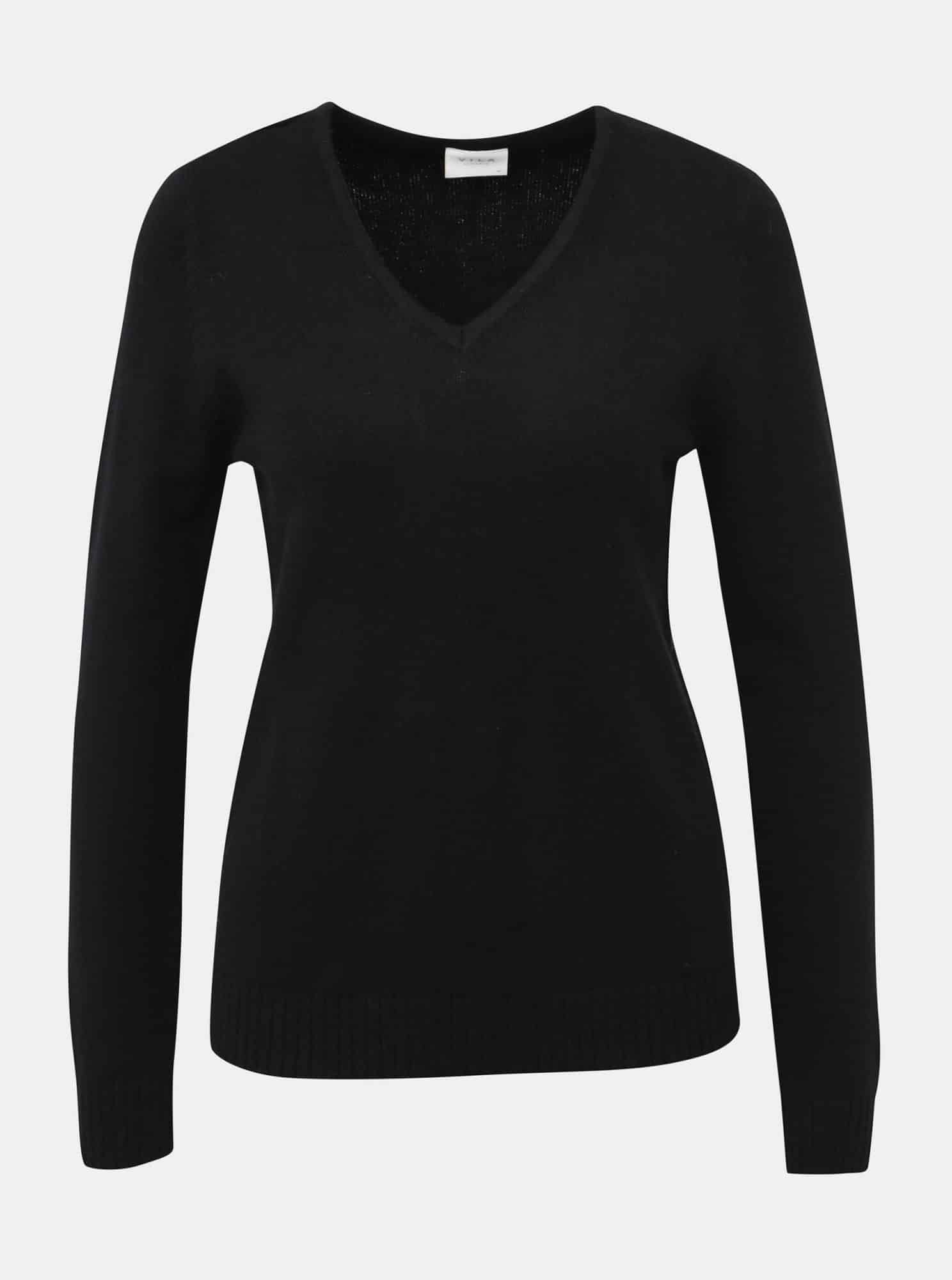 Černý svetr VILA Viril