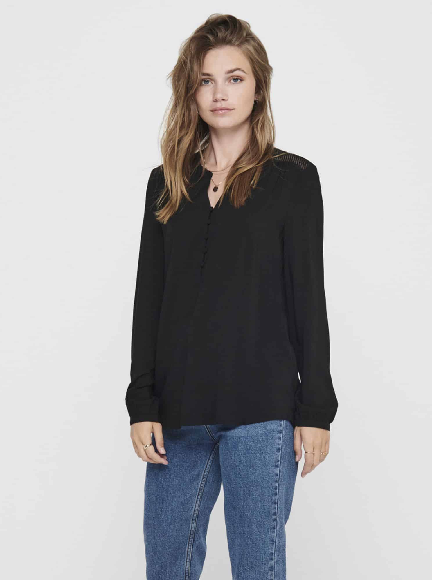 Černá halenka ONLY Eddie