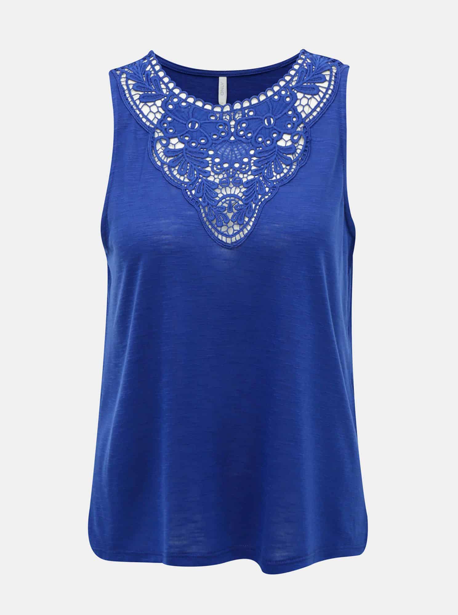 Modrý top ONLY Lisa