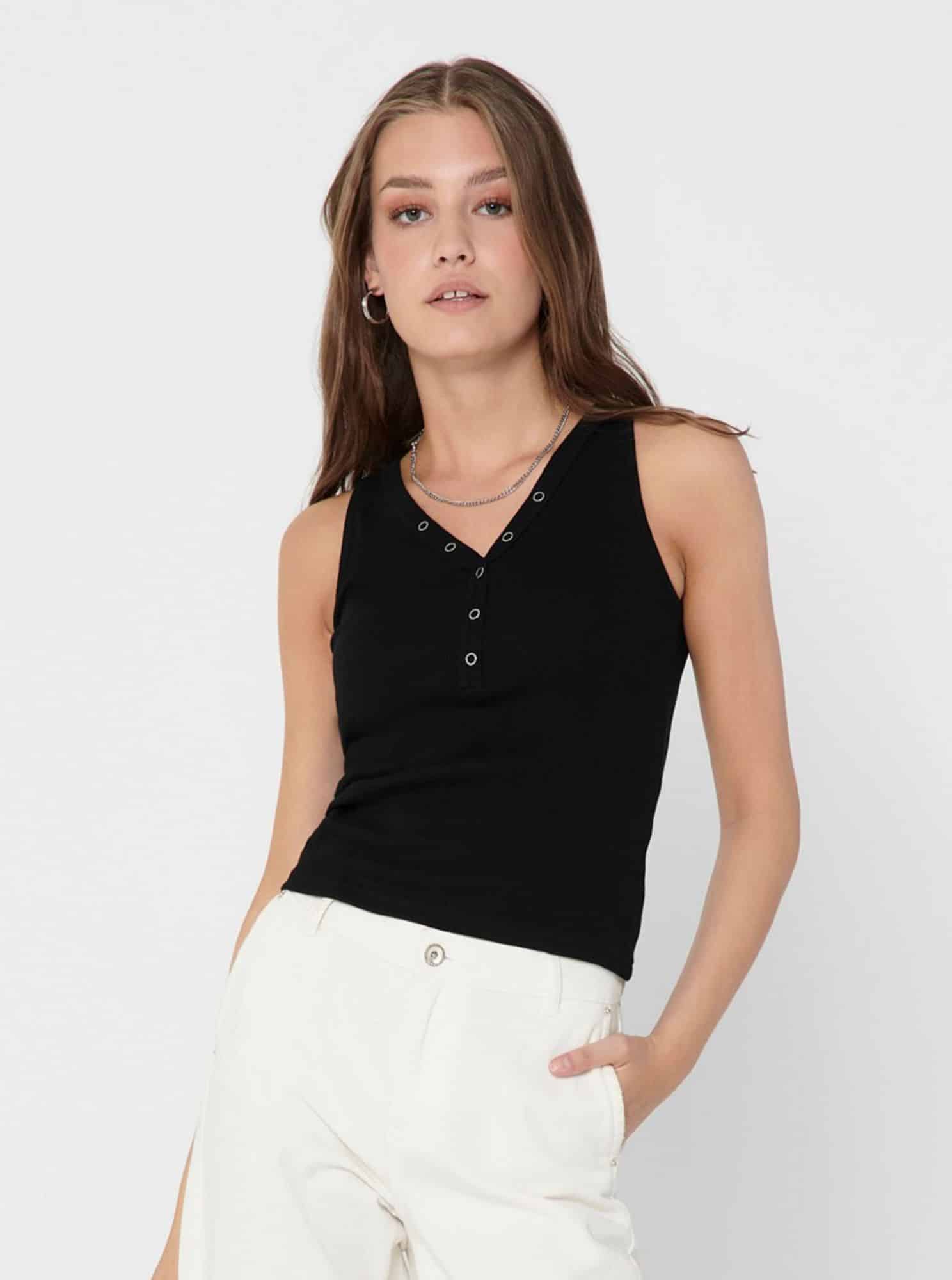 Černý top ONLY Briar