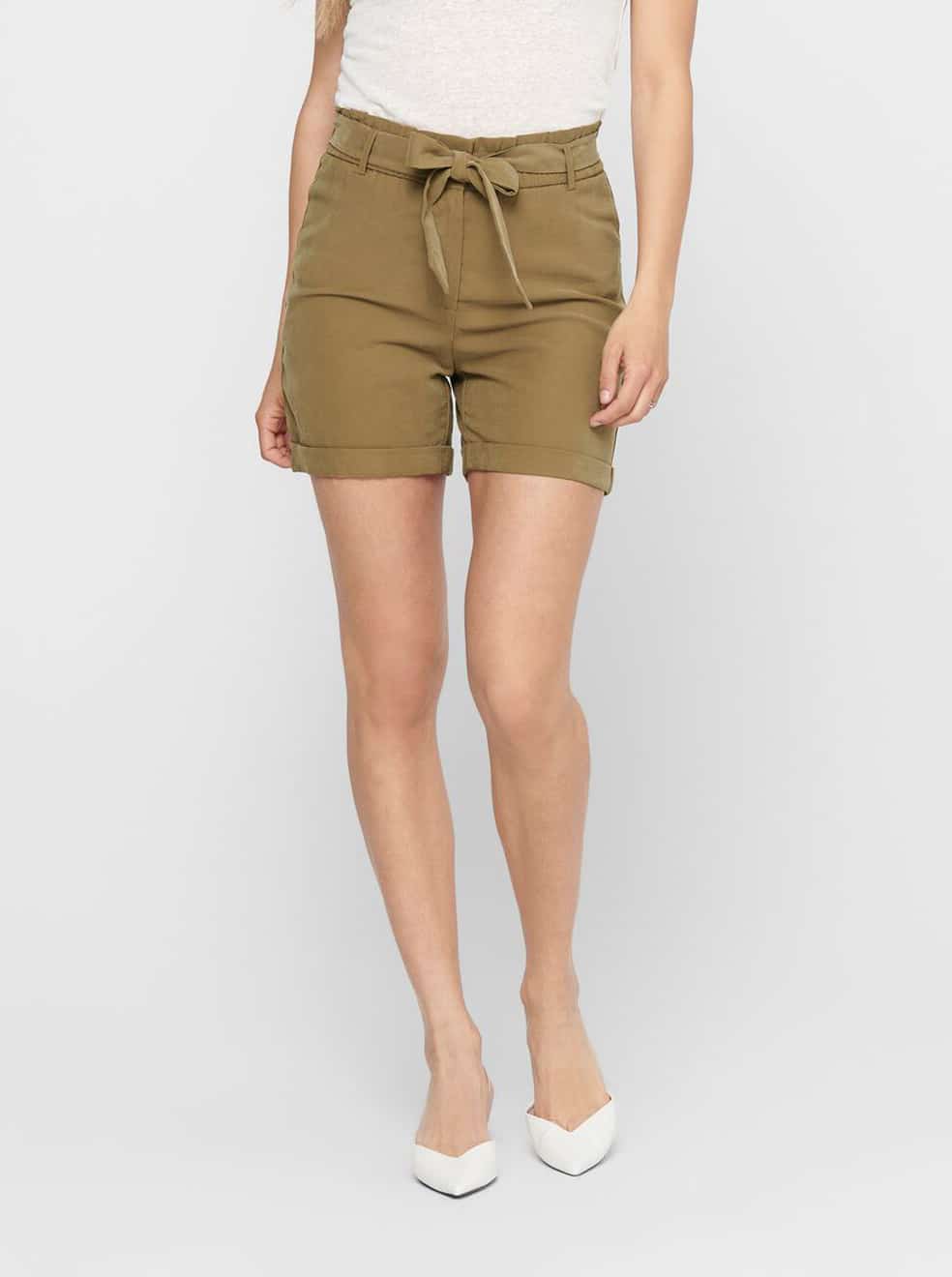 Hnědé kraťasy ONLY