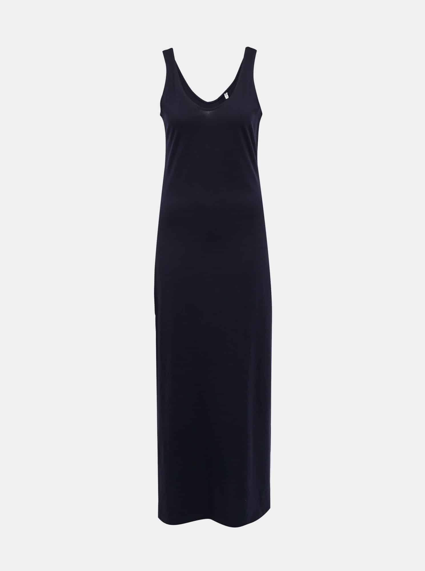 Tmavě modré basic maxišaty ONLY May