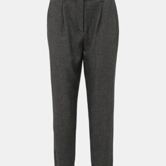 Tmavě šedé kalhoty ONLY Leden-Iria