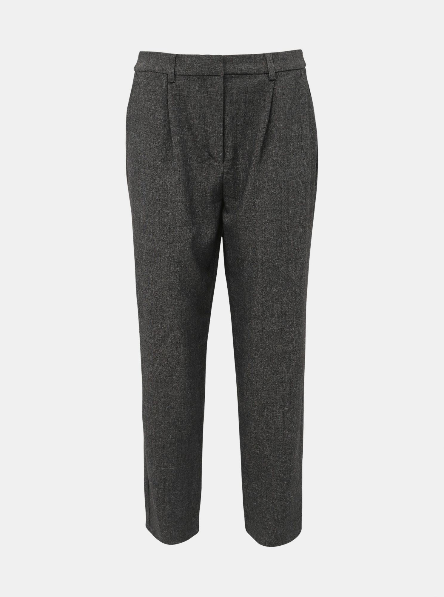 Tmavě šedé kalhoty ONLY Leden-Iria