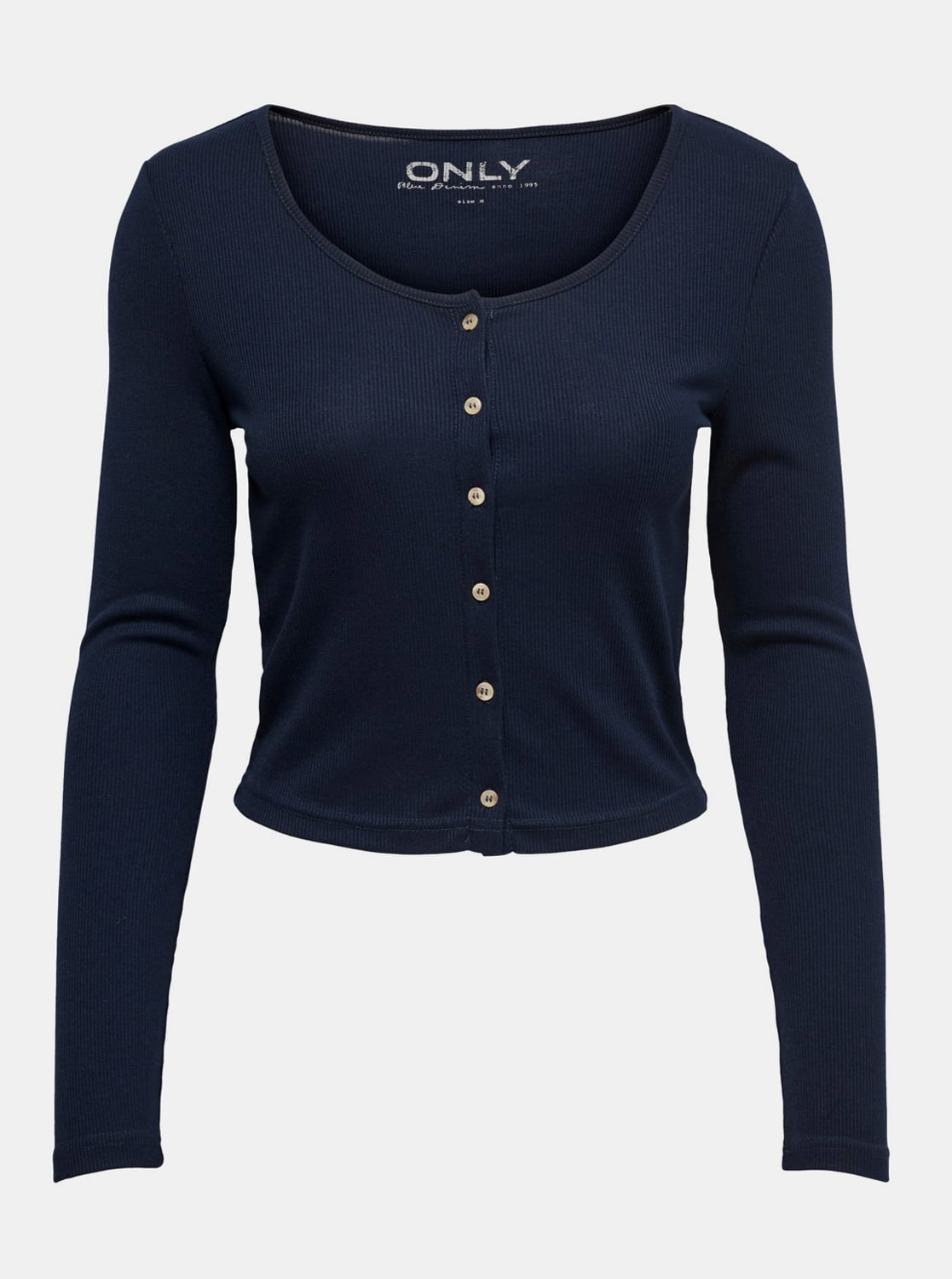 Tmavě modrý crop top ONLY Monika