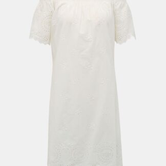 Bílé šaty s madeirou ONLY New