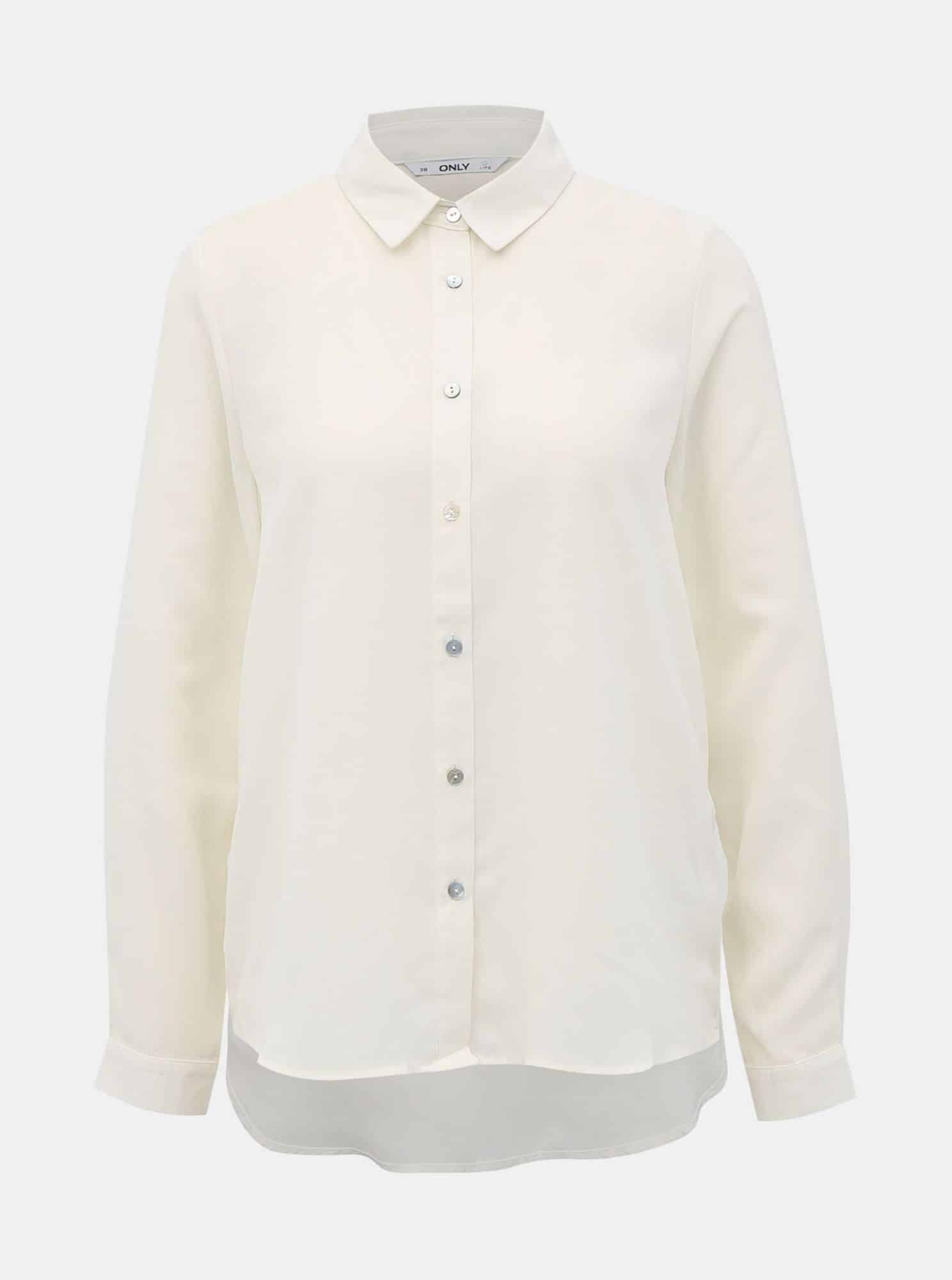 Krémová košile ONLY Alma