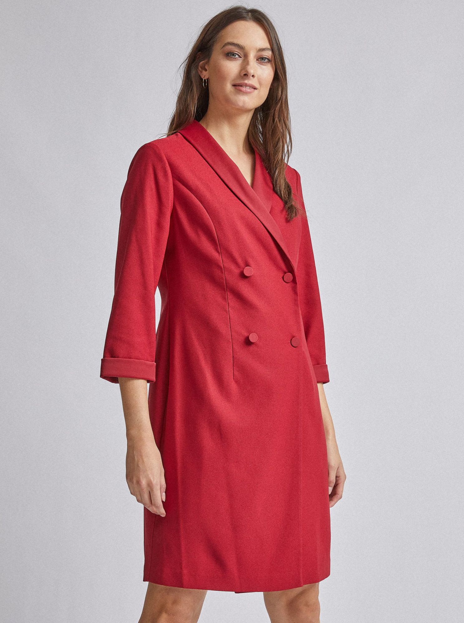 Vínové šaty Dorothy Perkins