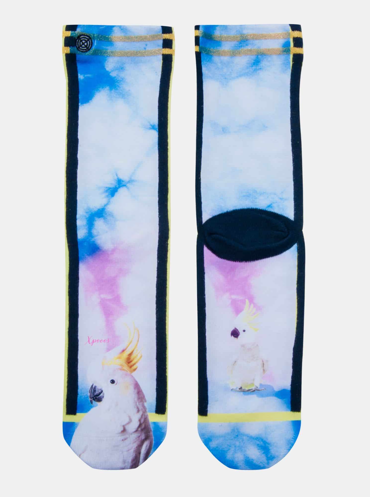 Modré dámské ponožky XPOOOS