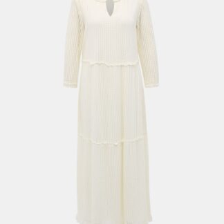 Bílé maxišaty ONLY Naja