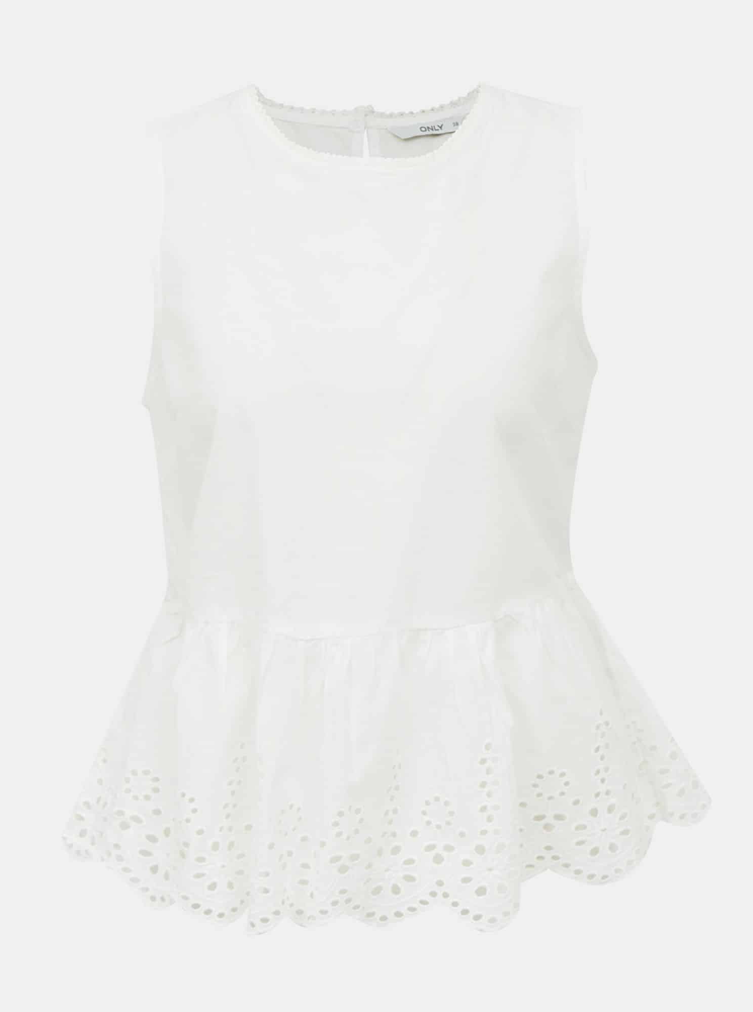 Bílý top ONLY Paola