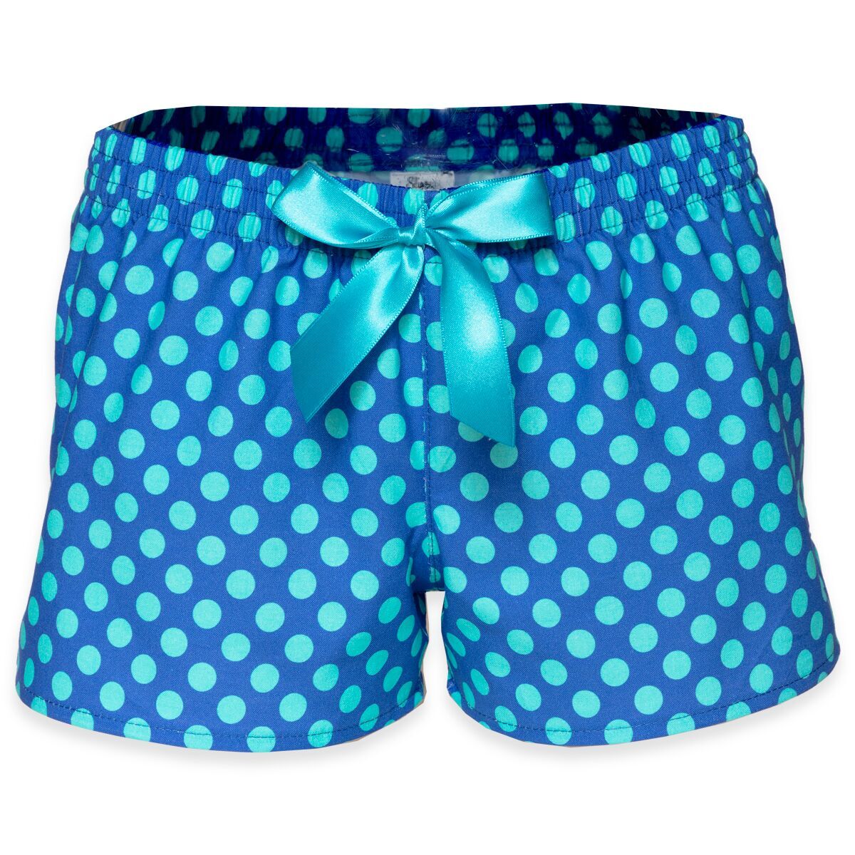 Slippsy modré dámské trenýrky Ocean se stuhou