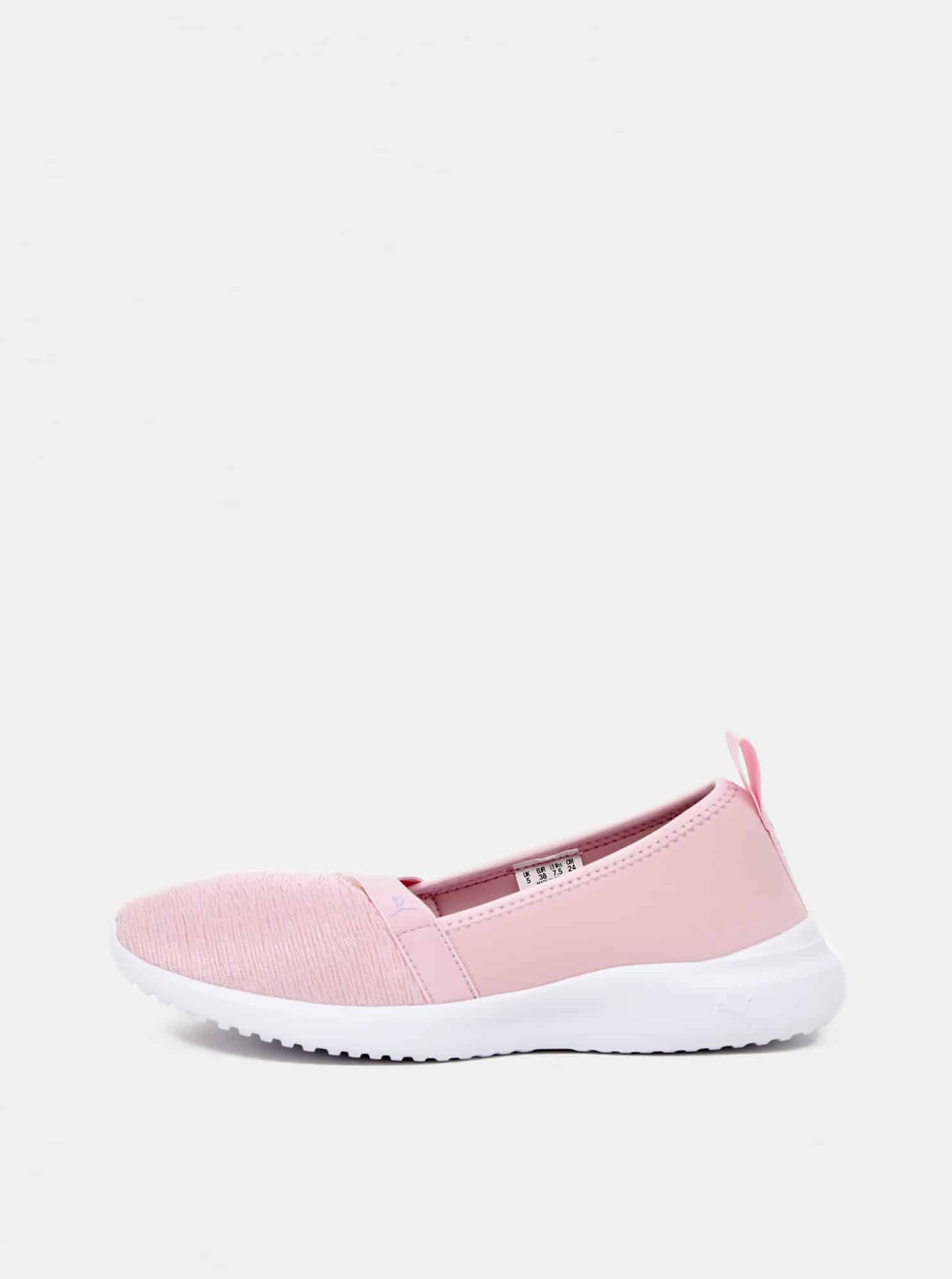 Puma růžové slip on