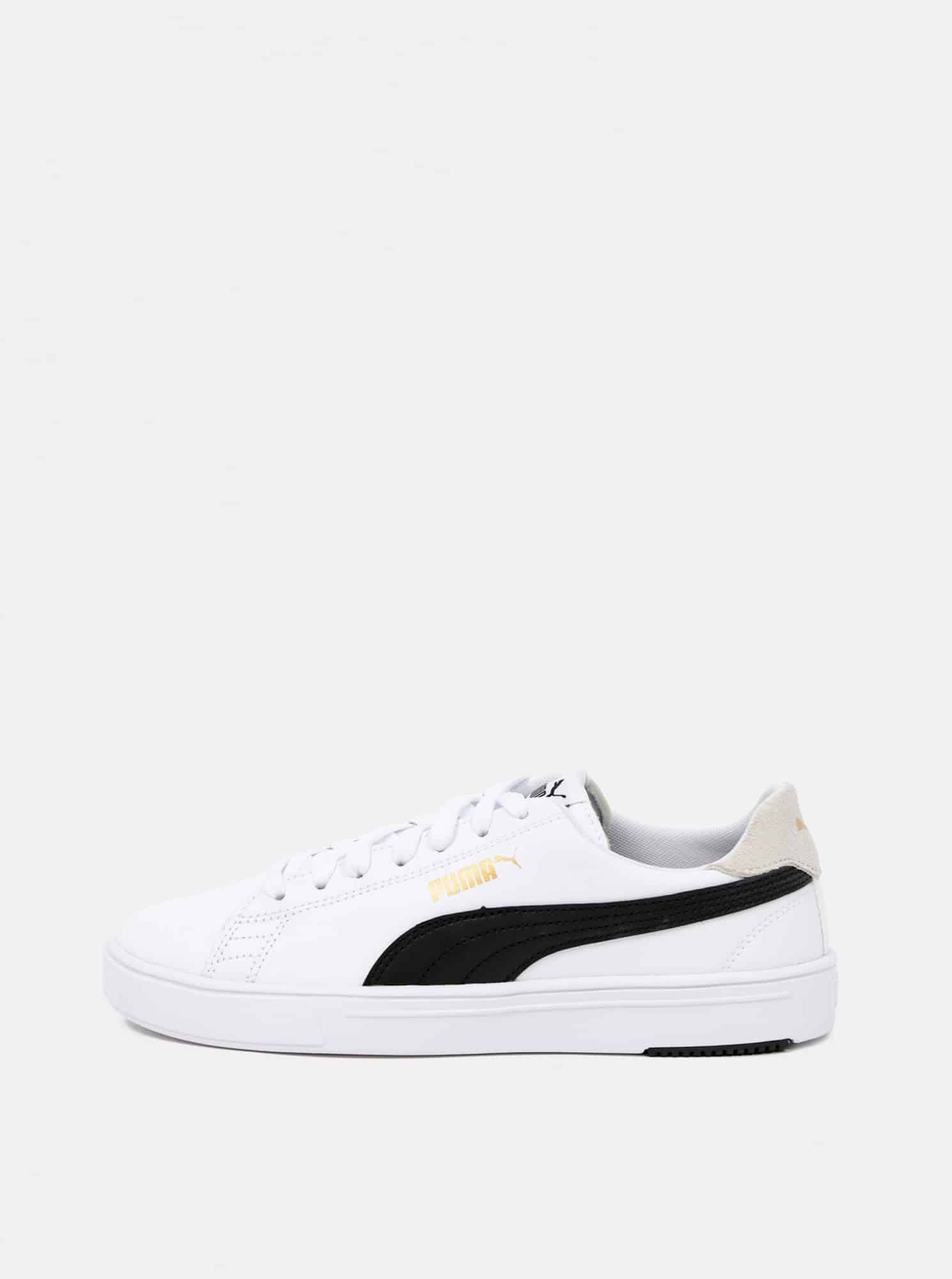 Puma bílé kožené tenisky