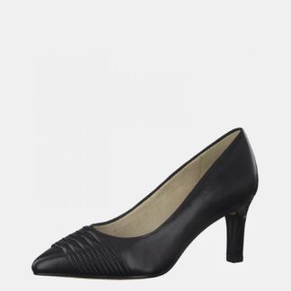 Tamaris černé kožené lodičky