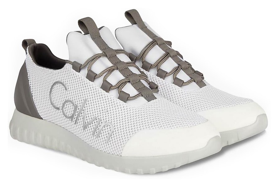 Calvin Klein bílé pánské tenisky Runner Sneaker Laceup