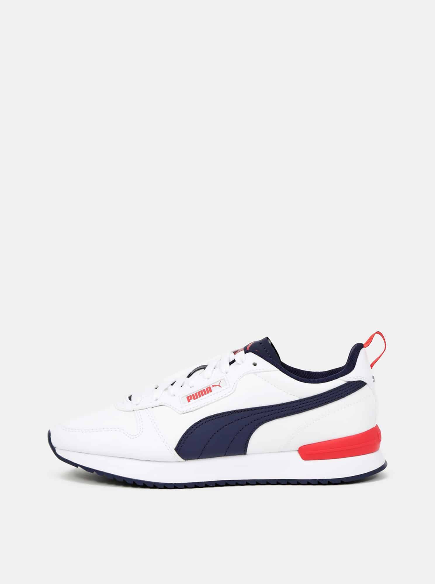 Puma bílé kožené pánské tenisky