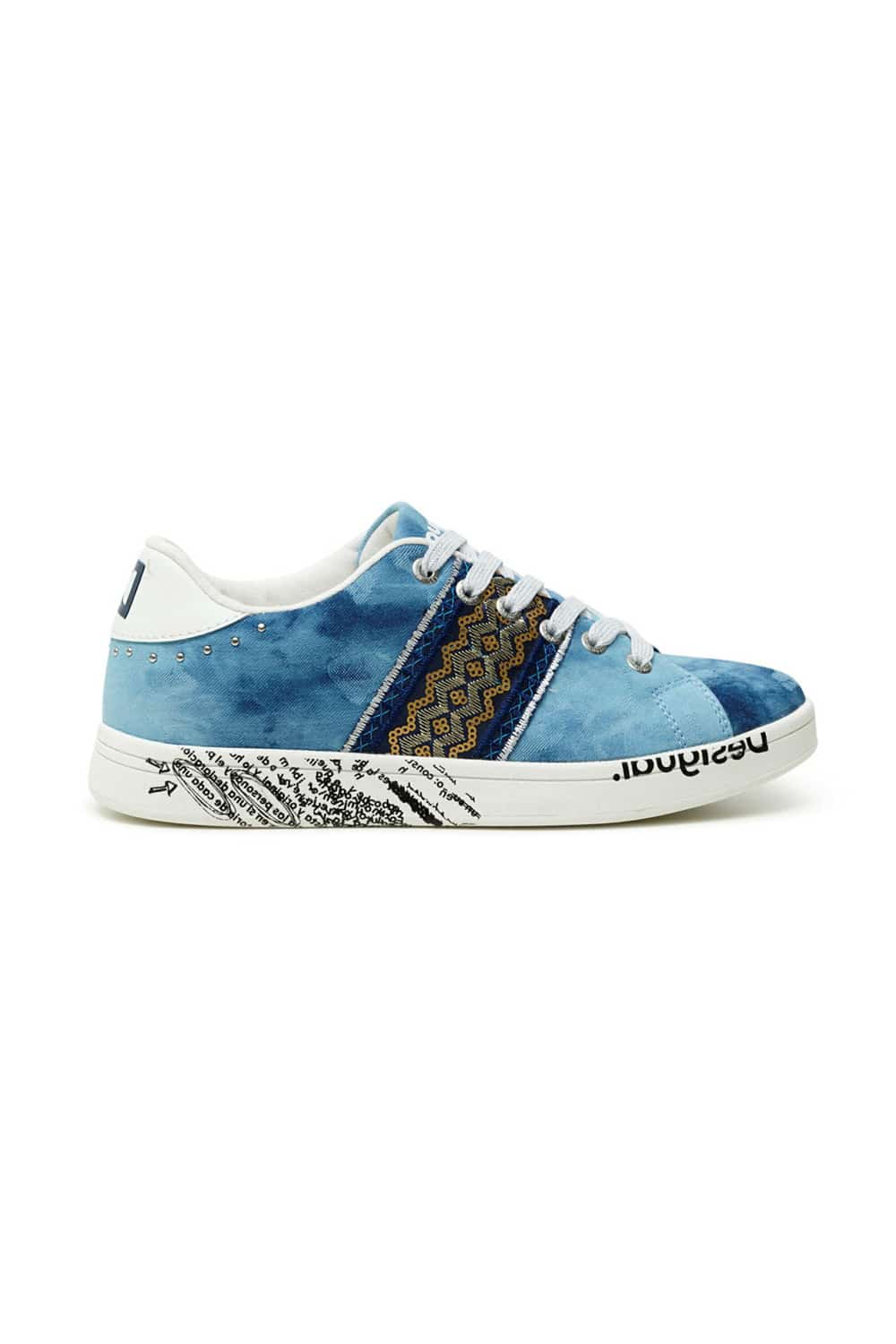 Desigual modré tenisky Shoes Cosmic Exotic Denim