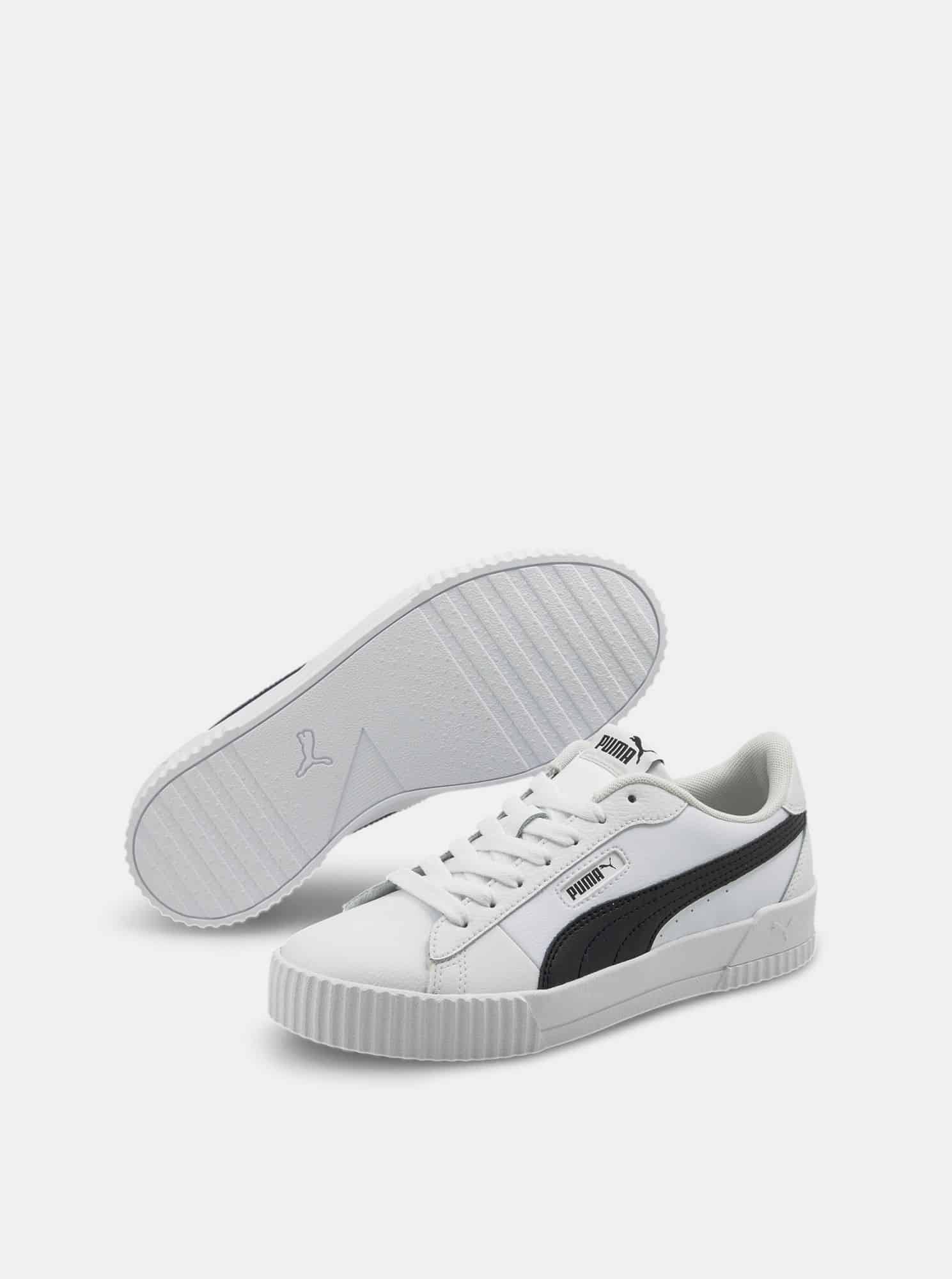 Puma bílé kožené tenisky