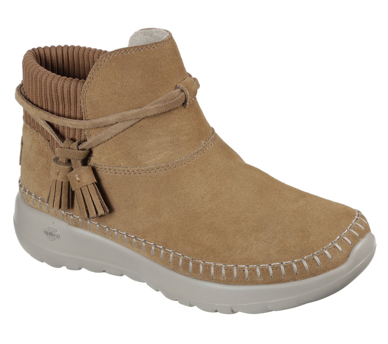 Skechers hnědé kotníkové boty Allure Chestnut