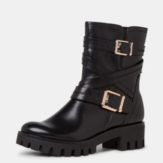 Tamaris černé kotníkové boty