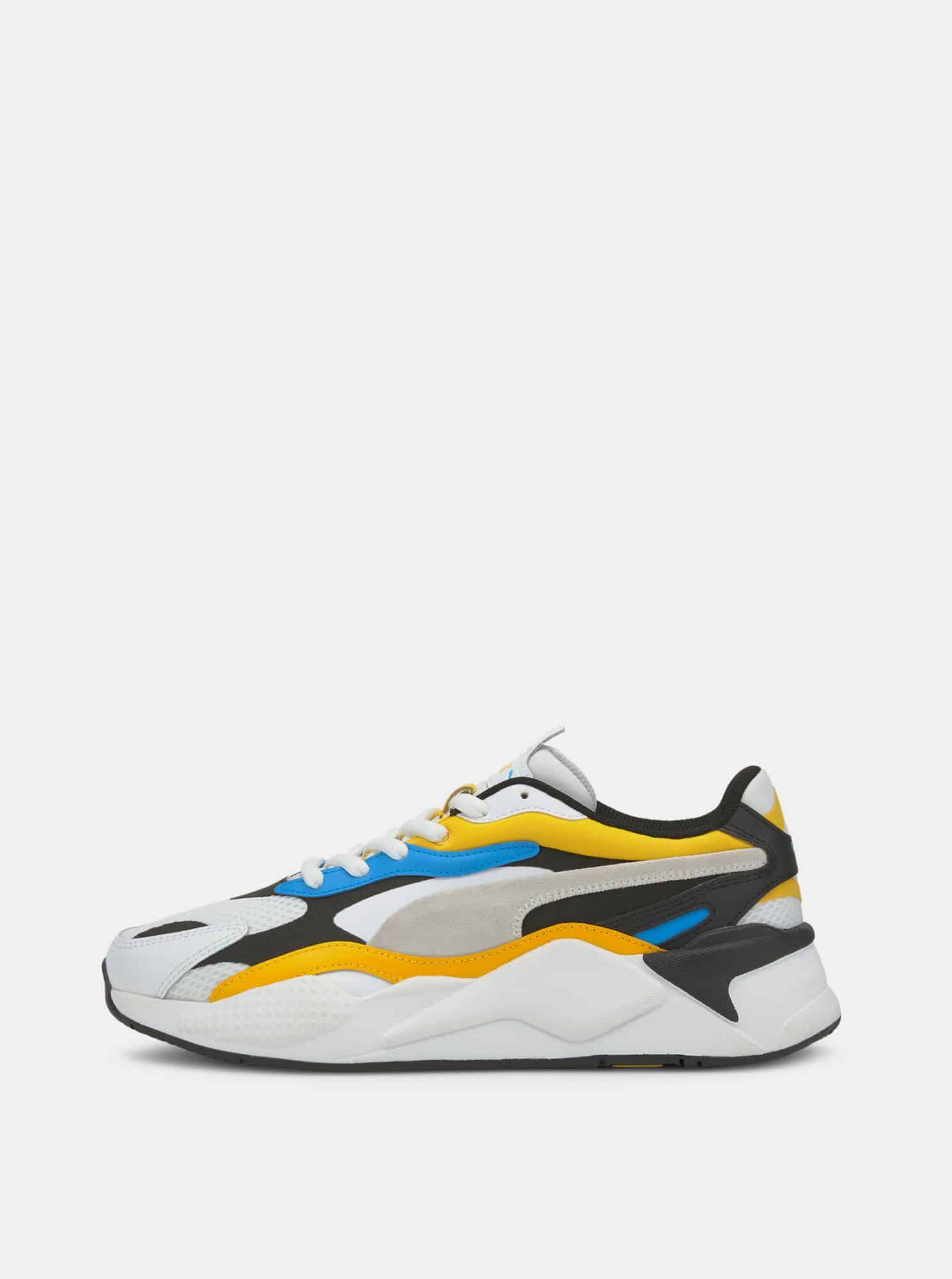 Žluto-bílé unisex tenisky Puma