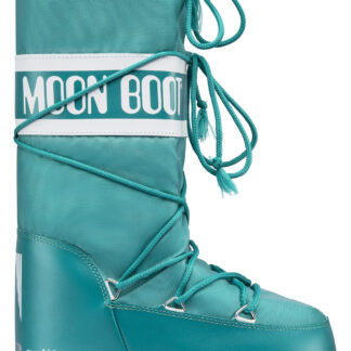 Moon Boot tyrkysové zimní boty Nylon Smerald