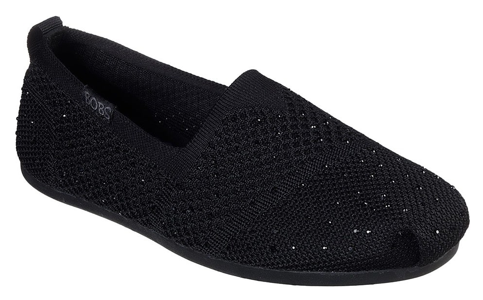 Skechers černé espadrilky Bobs Plush
