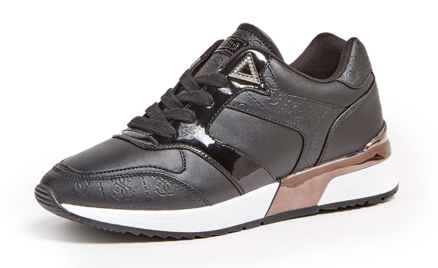 Guess černé tenisky Motiv 4G Logo Running Shoe