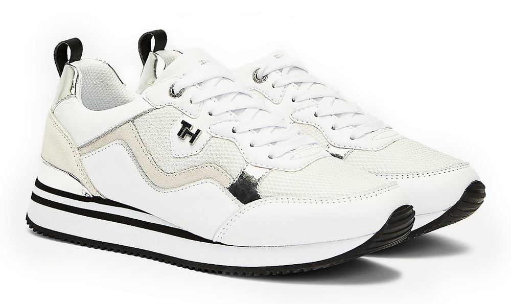 Tommy Hilfiger bílé tenisky Feminine Active City Sneaker White/Silver